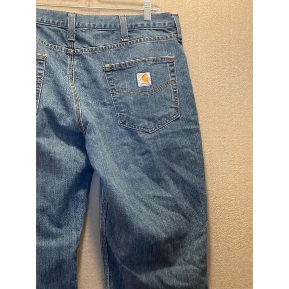 Carhartt Jeans Men's 38x30 Blue Denim - Picture 9 of 12